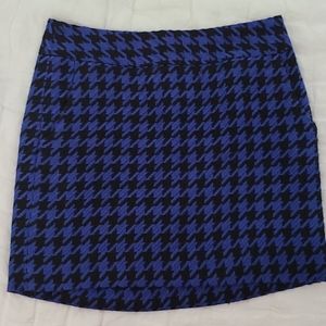 The Limited houndstooth mini skirt